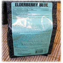 Jasmine's Elderberry Blue Fruit & Herb Tea - 500g BULK 